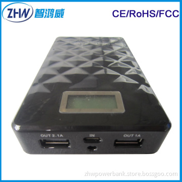2 Outputs 15000mAh LCD Display Power Bank